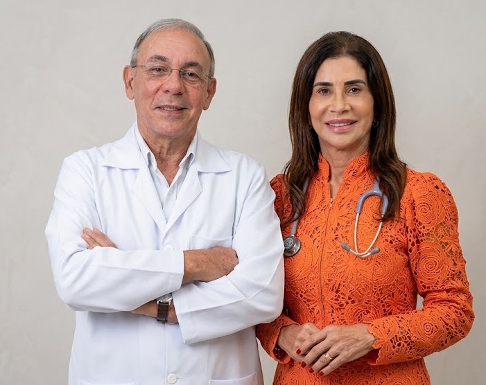 Dr. Ronald Fonseca e Dra. Marcia Fonseca, fundadores da Uniclin Pró-Saúde