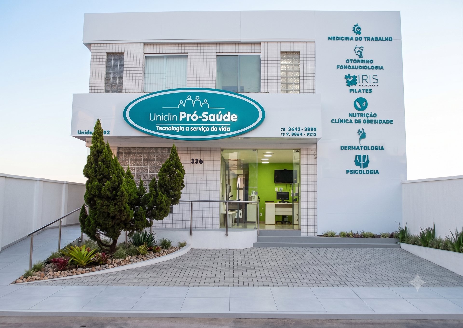 Fachada da Unidade II
